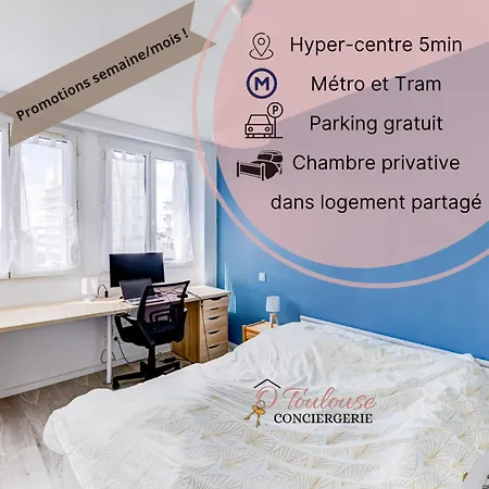 Le Central - Chambre Privative Avec Salon Et Terrasse Privee Penzion